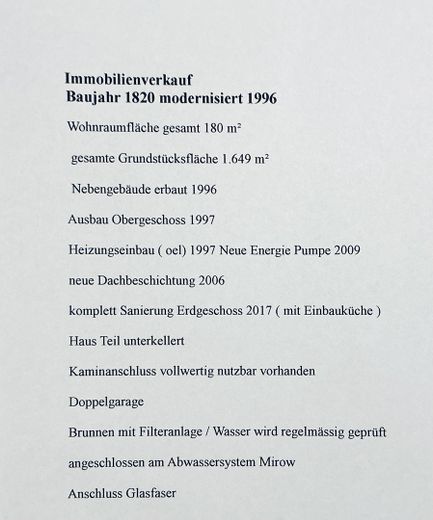 Einfamilienhaus in Peetsch ( Mirow) – Foto 9