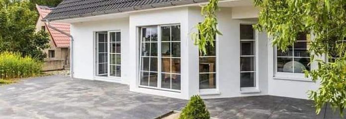 Haus hofseitig