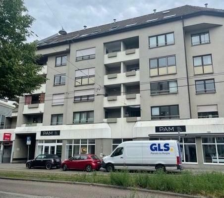 MANNHEIM: Gepflegte1,5-Zimmer-Eigentumswohnung im 4. OG mit Aufzug und Stellplatz
