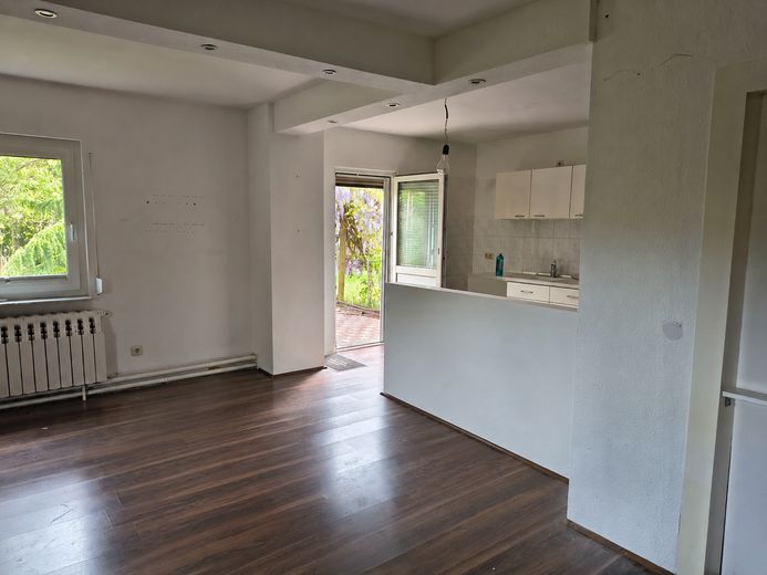 Wohnzimmer mit Küche 1