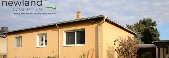 Raum- & Gartenwunder - Bungalow mit Einliegerwohnung in Nischwitz nähe Wurzen!