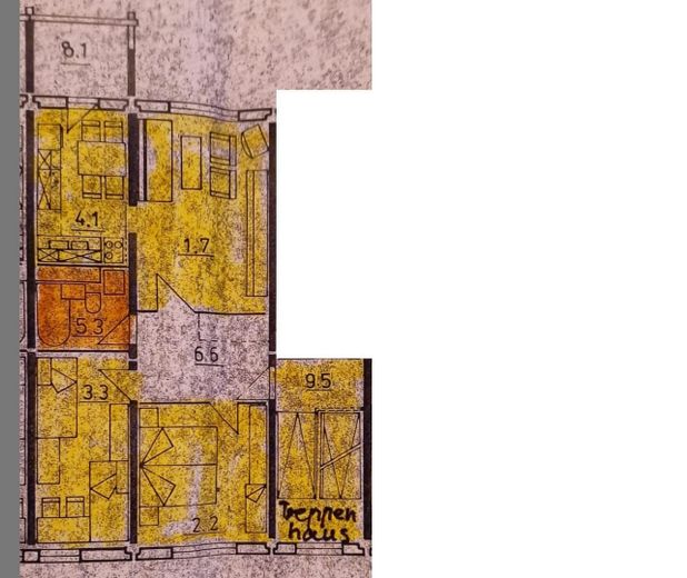 Balkon-Upgrade in Toitenwinkel: 3 Zimmer für Paare & kleine Familien – Grundriss der 3-Raum-Wohnungen