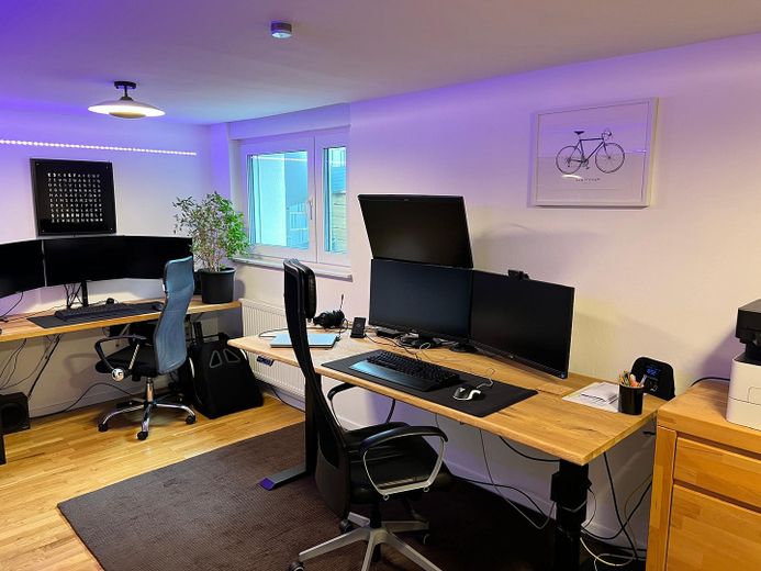 Büro im Keller
