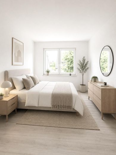 Appartamento di 3,5 locali ristrutturato con balcone e riscaldamento a pavimento – Einrichtungsbeispiel