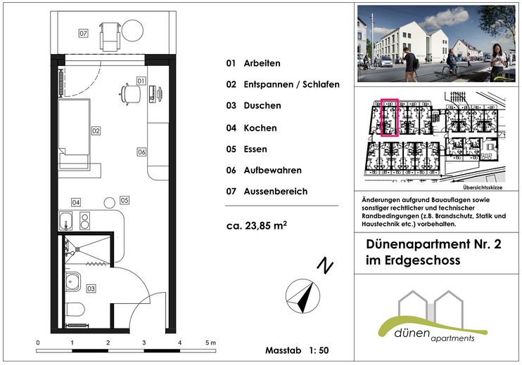 Grundriss Wohnung 2