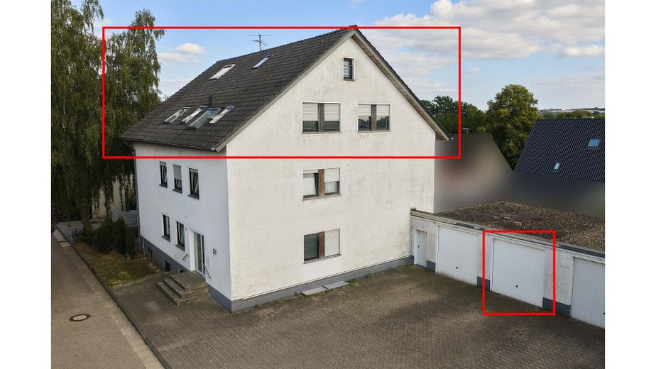 Ampio appartamento di 4 locali con balcone e garage - investimento – WHG 4