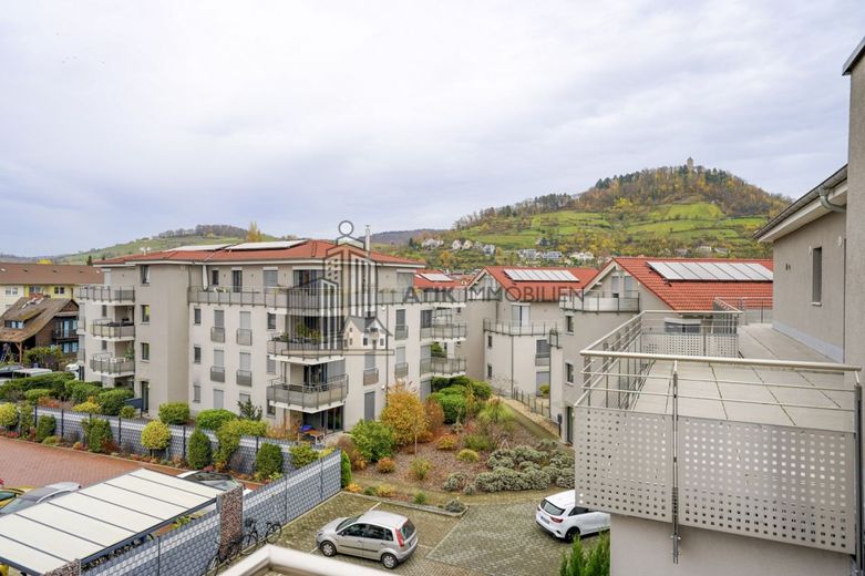 ATIK: Traumhaftes Penthouse - Wohnen mit Panoramablick auf die Starkenburg – Ausblick