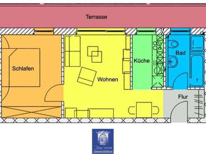 Bischofswerda! Raffinierte Wohnung ... Tageslichtbad mit Wanne und Dusche! – Foto 1