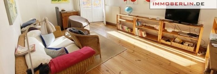 IMMOBERLIN.DE - Maravilloso piso antiguo con balcón soleado y espacio diáfano bajo cubierta en una ubicación muy solicitada