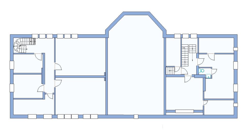 Wohn- und Geschäftshaus – Haus - Obergeschoss
