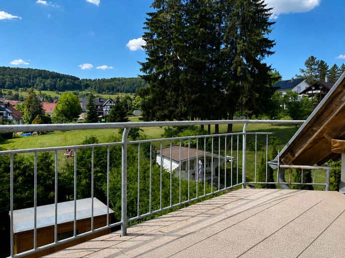 Modernisierte, helle 3 Zimmer DG-Maisonette-Wohnung mit EBK, Balkon, Stellplatz – Balkon