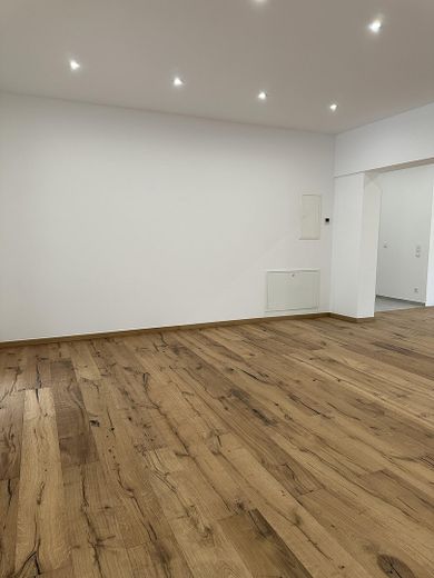 Appartamento al piano terra di 5 locali, cucina componibile, parquet, terrazza e giardino – Wohnzimmer