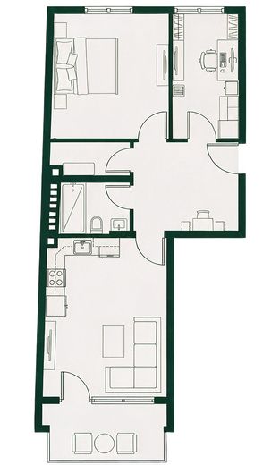 PROVISIONSFREI - FRISCH SANIERTE 3-ZIMMER-WOHNUNG MIT BALKON & EICHENPARKETT – Foto 16
