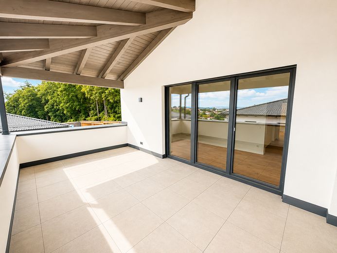 Erstbezug Alpenblick Penthouse mit 2 Zimmern - KFW 40 NH – Dachterrasse