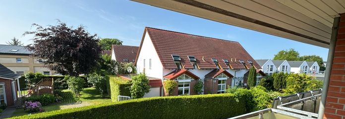 Blick vom Balkon 