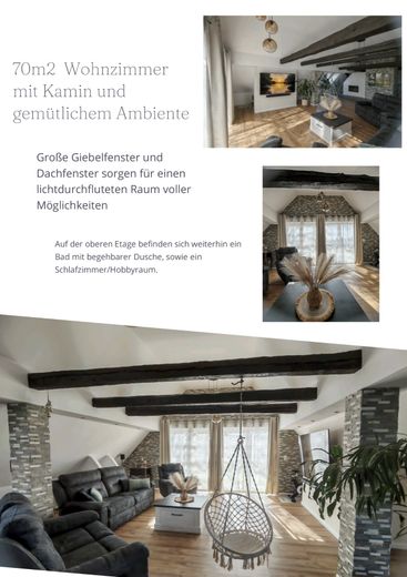 Exklusives, modernisiertes EFH mit beheizbarem Pool, PV,Terrasse und Nebengelass – Wohnzimmer