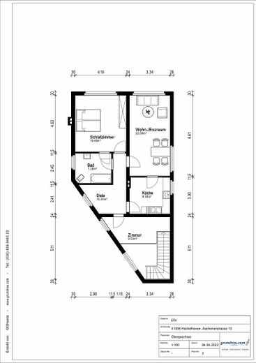 Grundriss Obergeschoss