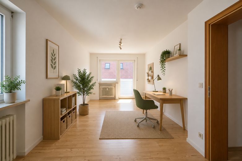 4 locali | Piano terra| 110,63 mq a Krumbach (W2) – Virtuell möbliert