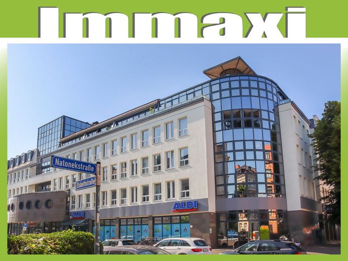 LEIPZIG-GOHLIS + 3-RAUM WOHNUNG MIT BALKON + AUFZUG AB SOFORT – Hausansicht-Natonekstraße-18---Dachgeschosswohnung-mit-3-Zimmern-und-Balkon