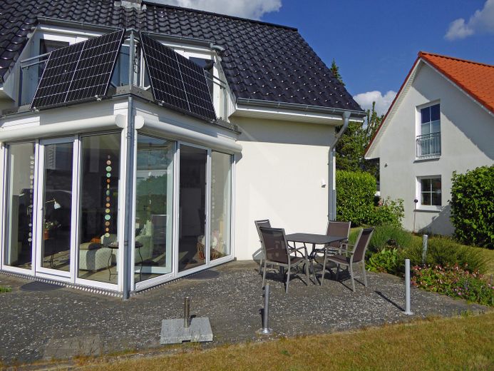 Blick auf die Terrasse