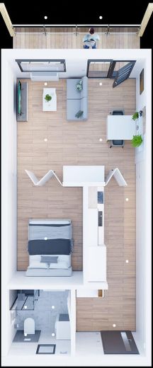 Grundriss Wohnung innen
