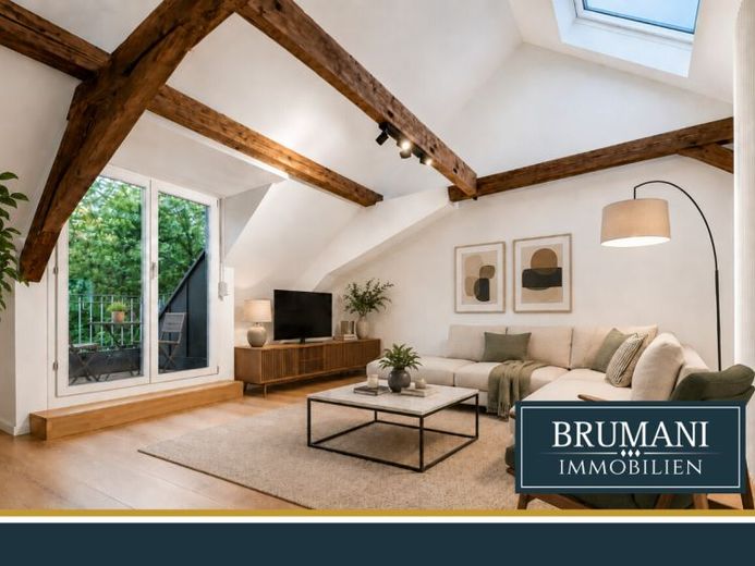 BRUMANI I Modernisierte 3-Zimmer-Dachgeschosswohnung mit Loggia und viel Tageslicht in Breisach – Foto 1