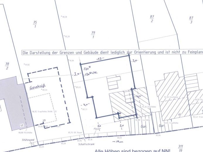 Abrissgrundstück mit weiterem Baugrundstück, pos. Bauvoranfrage für 7-Parteien-Wohnhaus genehmigt! – Foto 1