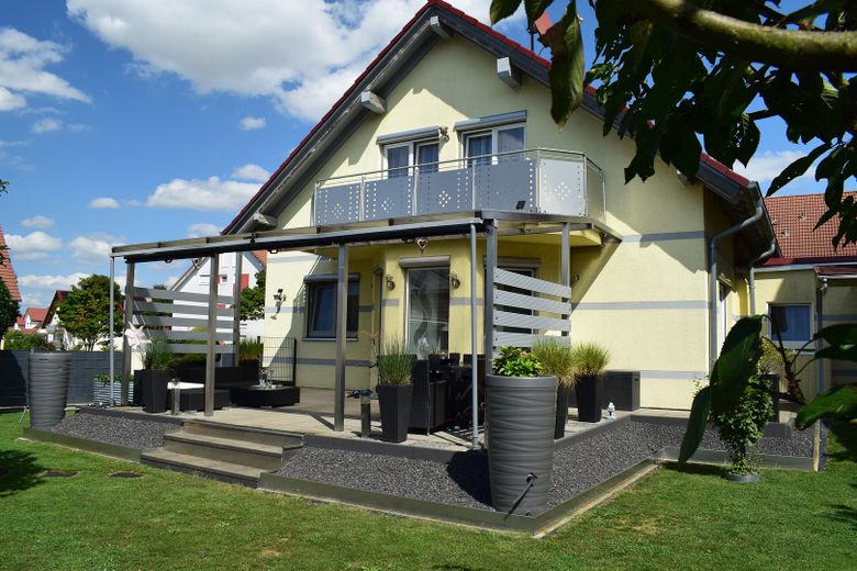 Haus/Gartenblick