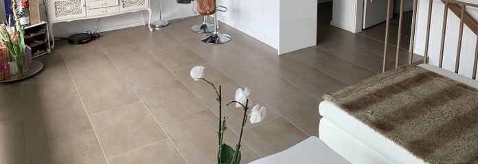 Wohnzimmer Blick zur Küche