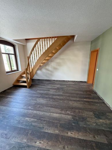 Großzügiges 8-Zimmer EFH mit wunderschönem Garten, Kamin und Einliegerwohnung – Wohnzimmer