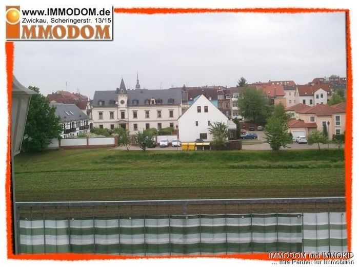 3-Zimmer-Wohnung mit BALKON und Tageslichtbad in Zwickau-Marienthal zu vermieten! – Freier Blick Richtung Westen