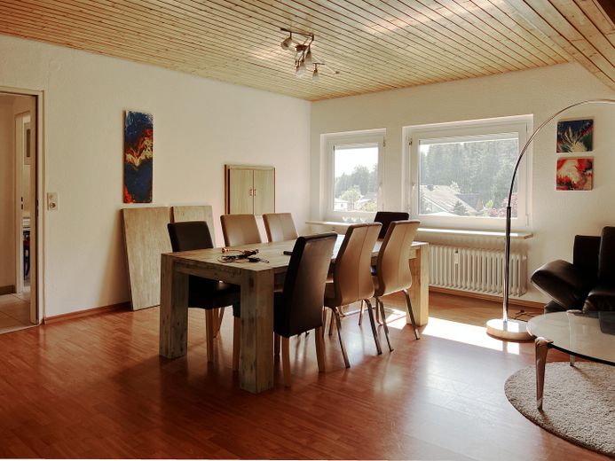 WohnEsszimmer Dachwohnung