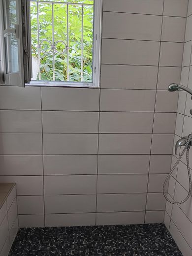 Worms Innenstadt-West'te müstakil 1 aile evi, büyük bahçe – EG Bad