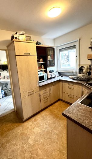1,5 Zimmerwohnung mit Balkon, Aufzug und Garagenstellplatz in Blaustein-Klingenstein – Küche