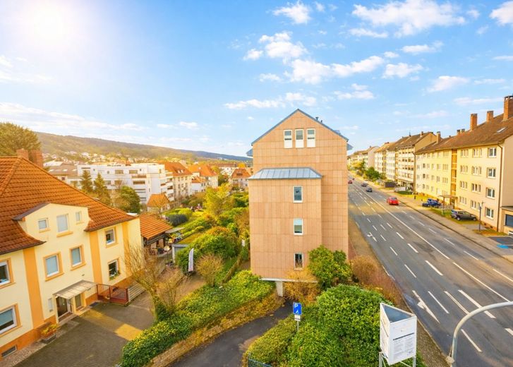 ATIK: Repräsentative Gewerbefläche im Süden Heidelbergs - provisionsfrei – Drohnenaufnahme