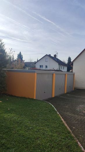Modernisierte Garage