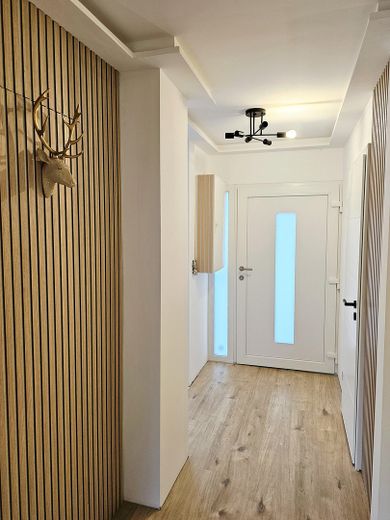 Eingangstür und Kellertür