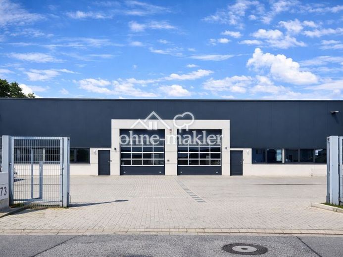 Hochwertige Gewerbeimmobilie mit 2 Hallen & Büro – Toplage an A1 bei Hamburg, von privat – फोटो 1