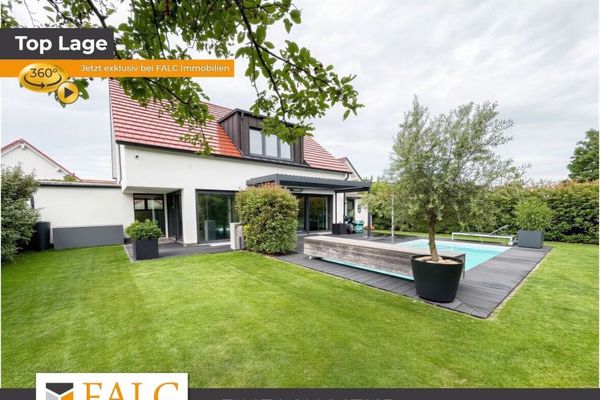 RESERVIERT - Luxus trifft Privatsphäre – Exklusive Villa mit Pool in begehrtester Lage von Worms
