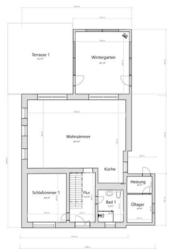 Grundriss Erdgeschoss
