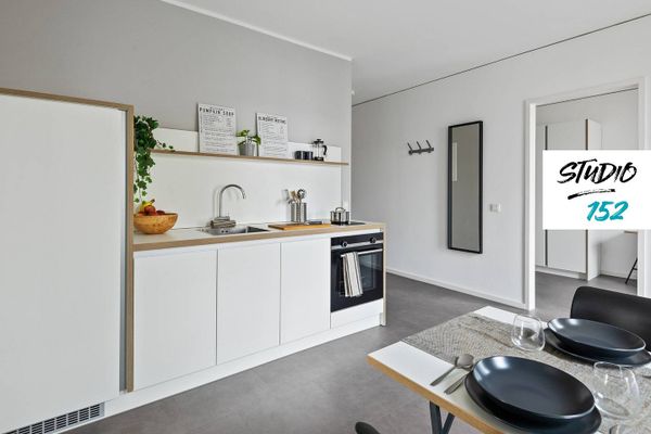 Students only: Zimmer in 2er-WG mit EBK, ALL-IN-MIETE, UVM. bei STUDIO 152 im Wiesbadener Rheingauviertel