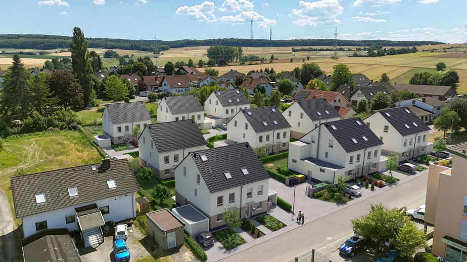 Vorab Information Hünfelden-Kirberg Doppelhaushälfte KFW 40 QNG NEU – Kirberg Animation 1