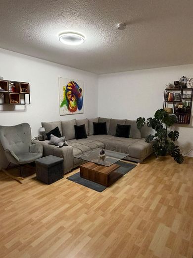 Tolle 3-Zimmer-Wohnung mit Aufzug+Balkon+Tiefgarage in Karlsruhe – Wohnbereich 1