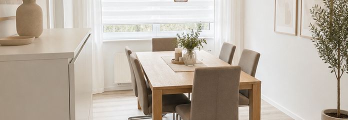 4,5-Zimmer-Wohnung in Benningen – provisionsfrei – Essbereich (Beispielbild)