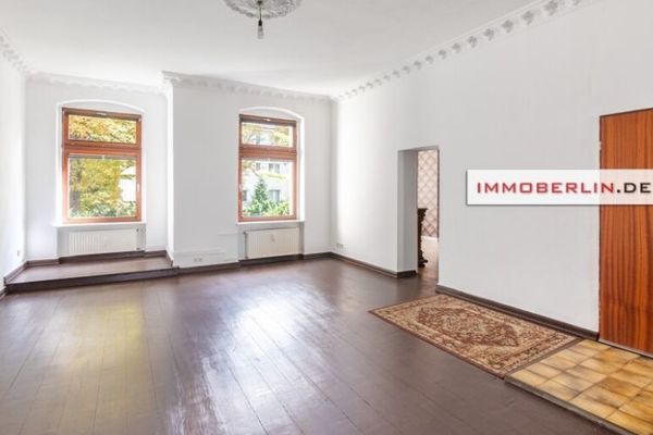 IMMOBERLIN.DE - Charming Villa Floor with Veranda Terrace near Kranoldplatz