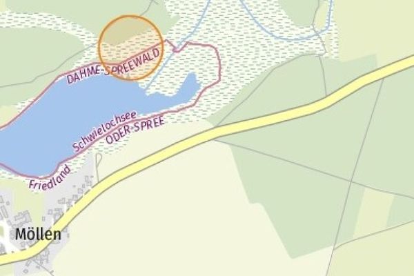 IMMOBERLIN.DE - Ormancılık amaçlı 60 metre kıyı şeridine sahip büyük arsa