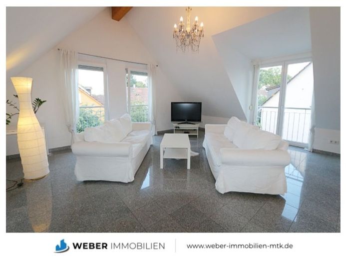 Fully furnished, modern and light-filled top-floor apartment in a quiet, green residential area – Foto 1
