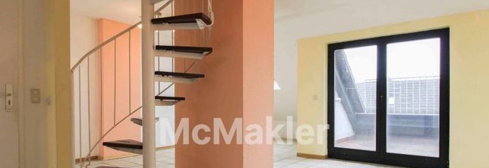 Großzügige Maisonettewohnung mit ca. 70 m² Wohnfläche und ca. 90 m² Gesamtfläche