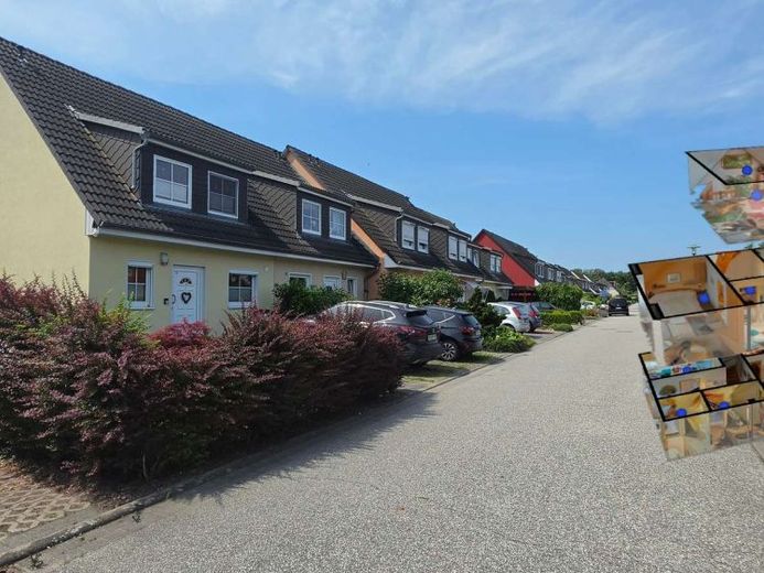 Rij tussenwonig met zuidtuin & tuinhuis in gewilde woonomgeving van Rostock-Evershagen Süd – Foto 1
