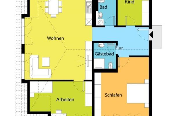Erstbezug im ehemaligen Rittergut! Viel Platz unterm Dach, Fußbodenheizung, 2 Bäder!